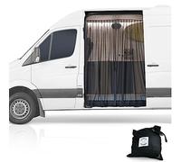 Living in a Bubble Moustiquaire pour Mercedes Sprinter Mid/High Roof, Volkswagen Crafter High & Super High Roof, Renault Masterand Moustiquaire pour Porte coulissante Fermeture magnétique Centrale