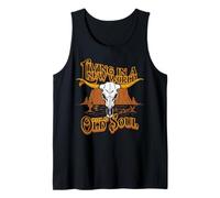 Living in a New World, Old Soul Tee, Bull Skull, Desert Débardeur
