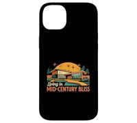 Living in Mid Century Bliss MCM House Design Coque pour iPhone 14 Plus