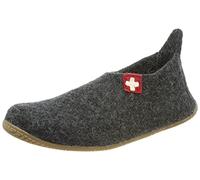 Living Kitzbühel Pantoufle anthracite / rouge / blanc, Taille 37