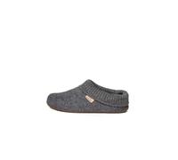 Living Kitzbühel Femme Pantoufles avec Poignets tricotés Chausson, Gris, 39 EU