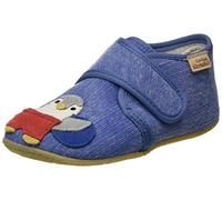 Living Kitzbühel Garçon Babyklettschuh Eisbär & Pinguin Recycled Cotton Chausson