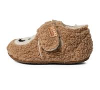 Living Kitzbühel - Kid's Smiley Plüsch-Klettschuh - Chaussons classiques - EU 24 - camel