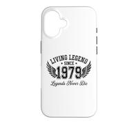 « Living Legend Since 1979 : Legends Never Die » Coque pour iPhone 16