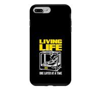 Living Life Impression 3D Une Couche à la Fois Coque pour iPhone 7 Plus/8 Plus