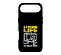 Living Life Impression 3D Une Couche à la Fois Coque pour iPhone Air