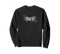 Living My Best Eternal Life Goth Humor Sweatshirt