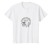 Living My Best Possum Life - Humour Animal Insolite T-Shirt, Enfant, Blanc, 3 Ans