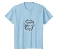 Living My Best Possum Life - Humour Animal Insolite T-Shirt, Enfant, Bleu Céleste, 2 Ans