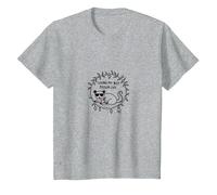 Living My Best Possum Life - Humour Animal Insolite T-Shirt, Enfant, Gris Chiné, 10 Ans
