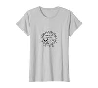 Living My Best Possum Life - Humour Animal Insolite T-Shirt, Femme, Argent, XS