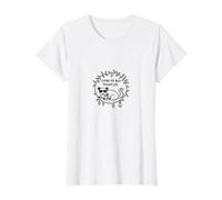 Living My Best Possum Life - Humour Animal Insolite T-Shirt, Femme, Blanc, M