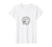 Living My Best Possum Life - Humour Animal Insolite T-Shirt, Femme, Blanc, XS