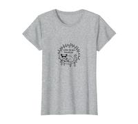 Living My Best Possum Life - Humour Animal Insolite T-Shirt, Femme, Gris Chiné, L