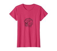 Living My Best Possum Life - Humour Animal Insolite T-Shirt, Femme, Rouge Chiné, XXL