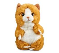 Living Nature Bébé Chaton Roux en Peluche | Chat Moelleux et Câlin | Cadeau de Jouet Doux pour Nouveau-Nés et Bébés | Écologique Naturli
