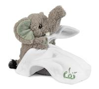 Living Nature Bébé Éléphant en Peluche | Inclut Une Couverture | Animal Safari Doux et Moelleux | Jouet en Peluche pour Nouveau-nés et Bébés | Naturli Écologique