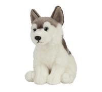LIVING NATURE-Husky peluche 20 cm pour tout âge