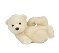LIVING NATURE-Ourson blanc jouant Living Nature - 30 cm