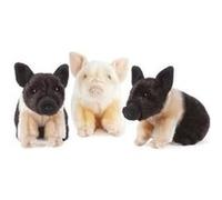 Living Nature Peluche An335 Porcelet, Rose Et Noir noir