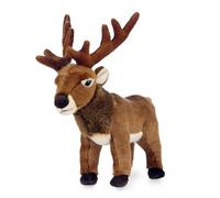 Living Nature Peluche Cerf élaphe rouge 35 cm