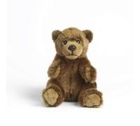 Living Nature Soft Toy, World Wildlife En Peluche, Ours Brun, An396, Unknown, 18 Cm