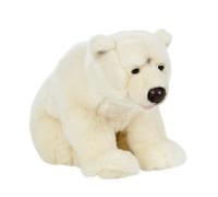 LIVING NATURE-Très grand ours polaire Living Nature - 60 cm