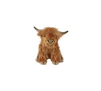 Living Nature Highland Vache Marron 20 Cm - Peluche Réaliste Sans Son