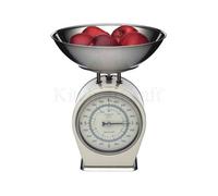 LIVING NOSTALGIA Balance mécanique 4 kg CREME