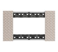 Living Now Plaque 4 modules en plastique effet Pixel, optique