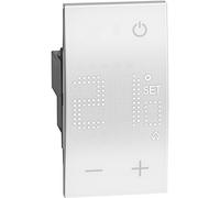 THERMOSTAT 230V 2 MODULES COULEUR BLANCHE KW4441