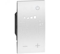 LIVING NOW THERMOSTAT WITH RETROILLUMINATED DISPLAY 2 WHITE MODULES KW4691