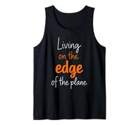 Living on The Edge Plane : Humour Parachutiste Débardeur