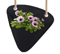 Living Panier vertical triangulaire pour jardinière murale | Pot de fleurs mural d'intérieur pour jardin, jardin, balcon, balustrade, clôture, fenêtre, couloir