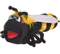 Living Puppets Jouet à Main Doris l'abeille en Tissu de 35 cm, W838, Noir/Jaune