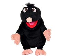 Living Puppets W789 Jouet à Main Taupe Le Roi des collines en Tissu Noir 31 cm