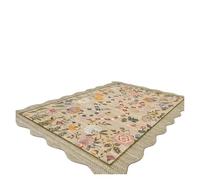 Living Room Carpet Machine Washable Non-Slip Easy-Folding Mat Floral and Snake Pattern Irregular Rug Large Size Home Decor Mats(Color2,140x200cm)