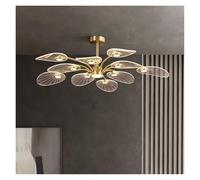 Living Room Ceiling Chandelier Modern Interior Decoration Study Bedroom Pendant Light Dining Room Kitchen Chandelier Led Lamp (10 Lights)