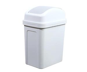 Living Room Paper Basket | 34x25x17cm Kitchen Storage Junk Can,Garbage Bin Waste Paper Organizer forLiving Room, Kitchen, Bathroom, Bedroom
