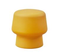 Living Room Tabouret Rond Minimaliste Moderne en Plastique, Tabouret Bas créatif en Forme de Champignon(Black)