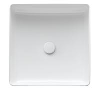 LAUFEN Living Square bol 8114330001121 36x36cm, sans trop - plein et le trou du robinet, saphir céramique