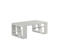 Living Table de Salon Honey Blanc