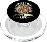 Living That Hobby Horse Life PopSockets PopGrip pour MagSafe
