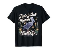 Living That Marsh Chill Life Shoebill Cigogne T-Shirt