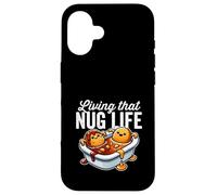 Living That Nug Life Nuggets de Poulet en Sauce Barbecue Coque pour iPhone 16