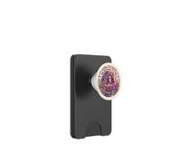 Living The Dream Book Reading Boho Floral Skeleton Bookish PopSockets PopWallet pour MagSafe