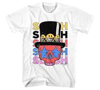 Living The Dream Slash T-Shirt White L