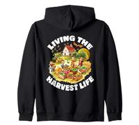 LIVING THE HARVESTT LIFE Sweat à Capuche