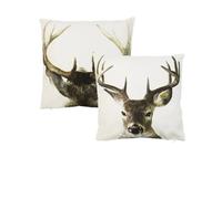 LivingActive Coussin Cerf réversible