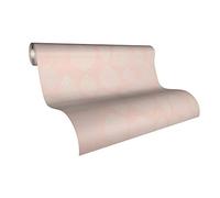 Livingwalls Papier peint intissé Colibri 36209-1 Fleurs graphiques Rose/blanc 10,05 x 0,53 m